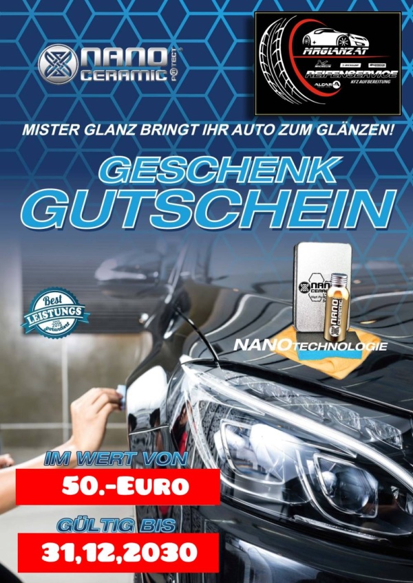 Mister Glanz Geschenk Gutschein – Bild 2