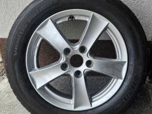16 Zoll  Alufelgen (KBA 50209) mit Hankook Sommerreifen 205/60 R16 – Gebraucht